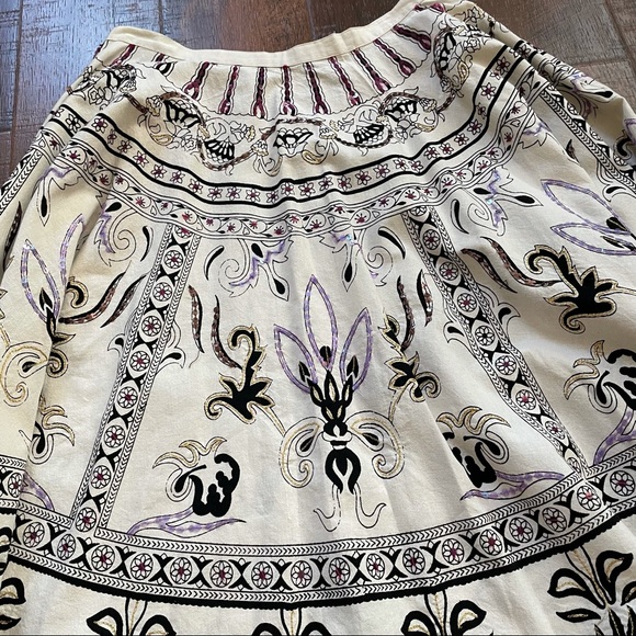 Boho maxi skirt, authentic wardrobe piece from the soap Passions, approx size 6* - Picture 9 of 16